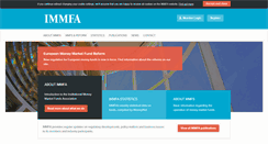 Desktop Screenshot of immfa.org